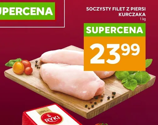 Filet z piersi kurczaka promocja w Stokrotka