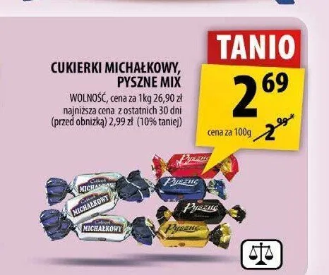 Cukierki Pyszne Mix Wolność promocja w Arhelan