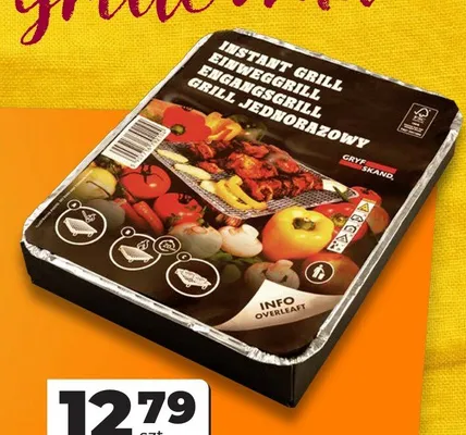 Grill jednorazowy Gryfskand promocja w Odido