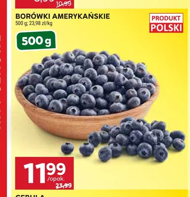 Borówki amerykańskie promocja w Stokrotka