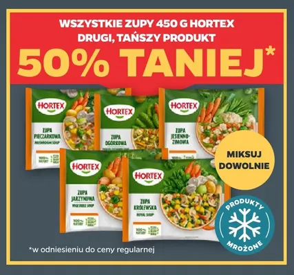 Zupa jesienno-zimowa Hortex promocja w Netto