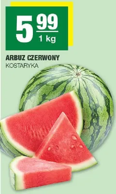 Arbuz czerwony promocja w SPAR