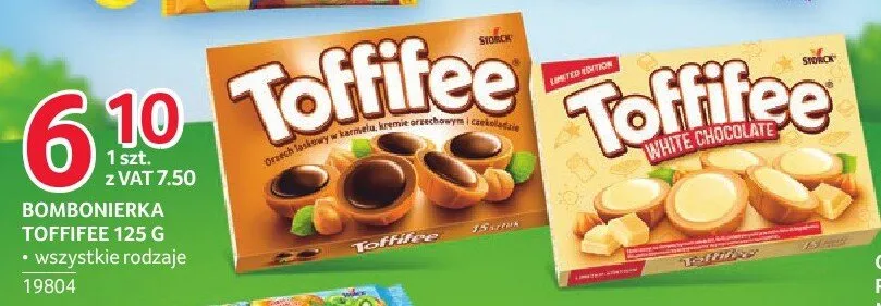 Bombonierka Toffifee White Chocolate promocja w Selgros