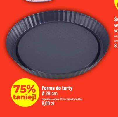 Forma do tarty Ø 28 cm promocja w Dealz