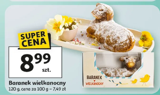 Baranek wielkanocny promocja w Auchan