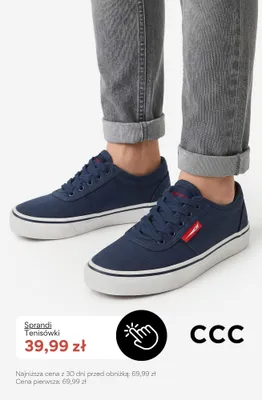 Tenisówki Sprandi promocja w CCC