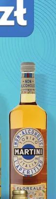 Wino bezalkoholowe Aperitif bezalkoholowy Martini L'Aperitivo Floreale promocja w Żabka