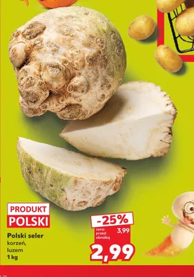 Seler korzeń polski promocja w Kaufland