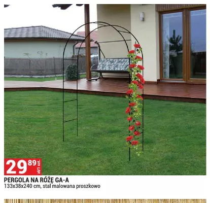 Pergola na różę GA-A promocja w Merkury Market