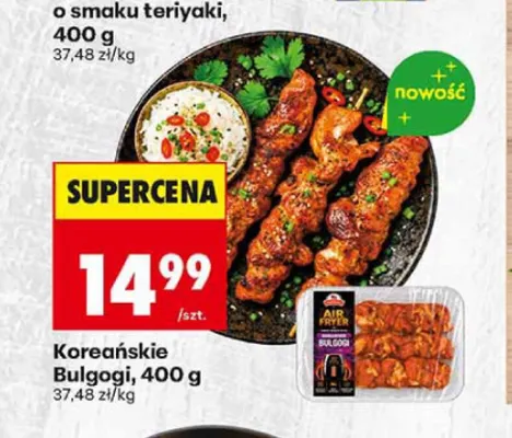 Koreańskie Bulgogi Duda promocja w Biedronka