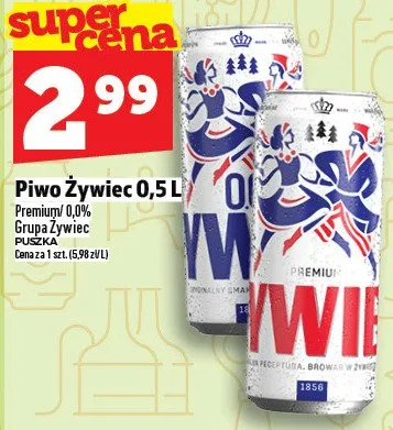 Piwo Żywiec promocja w TOPAZ