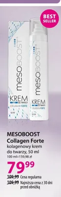 Krem do twarzy kolagenowy Mesoboost Collagen Forte promocja w Hebe