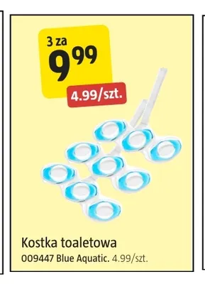 Kostka toaletowa Blue Aquatic promocja w Jula