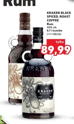 Rum Kraken Roast Coffee promocja w Kaufland