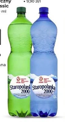 Woda Staropolanka 2000 promocja w Odido