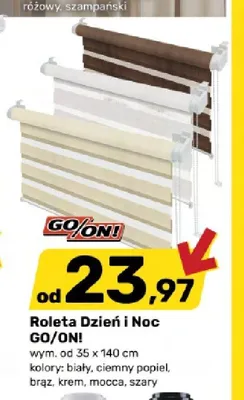 Roleta Dzień i Noc GO/ON! promocja w Bricomarche