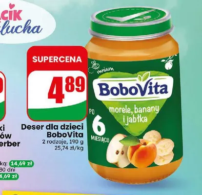 Deser dla dzieci BoboVita promocja w Dino