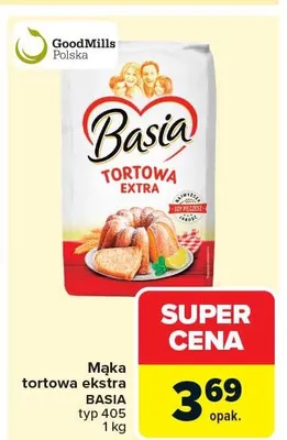 Mąka tortowa ekstra typ 405 promocja w Carrefour Market