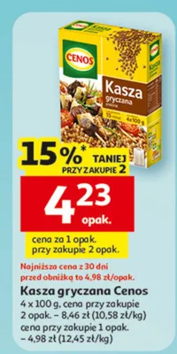 Kasza gryczana promocja w Auchan
