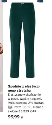 Spodnie z elastycznego stretchu promocja w Tchibo
