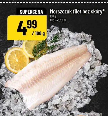 Morszczuk filet bez skóry promocja w POLOmarket