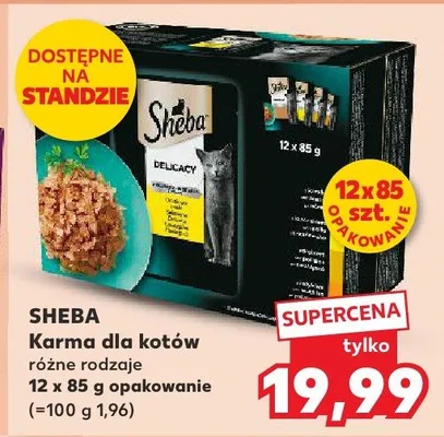 Karma dla kotów różne rodzaje promocja w Kaufland