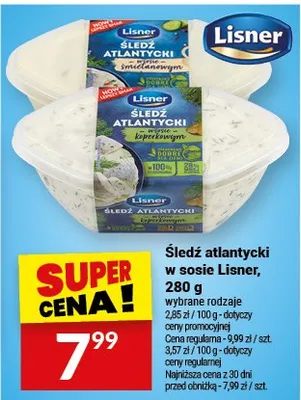 Śledź atlantycki w sosie koperkowym promocja w Twój Market