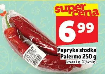 Papryka słodka Palermo promocja w TOPAZ