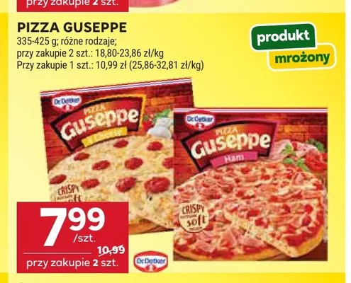 Pizza Guseppe promocja w Stokrotka