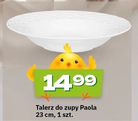Talerz do zupy 23cm promocja w Twój Market