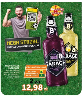 Piwo Garage Hardcore Very Berry Cosmo promocja w Euro Sklep