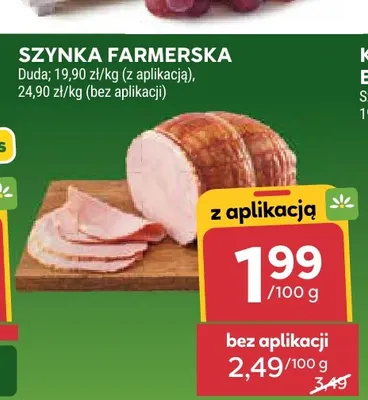 Szynka farmerska Duda promocja w Stokrotka