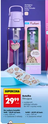 Butelka filtrująca Dafi Soft Pusheen promocja w Biedronka