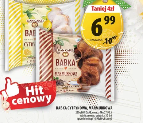Babka cytrynowa, marmurowa promocja w Arhelan