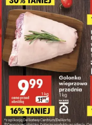Golonka wieprzowa przednia promocja w Delikatesy Centrum