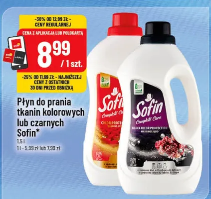 Płyn do prania tkanin kolorowych lub czarnych promocja w POLOmarket