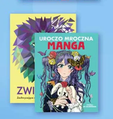 Książka Uroczo mroczna manga promocja w Biedronka
