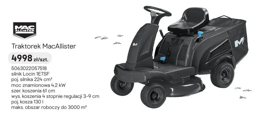 Traktorek promocja w Castorama