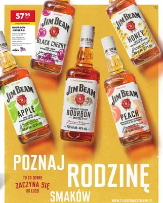 Bourbon Jim Beam Black Cherry promocja w Stokrotka