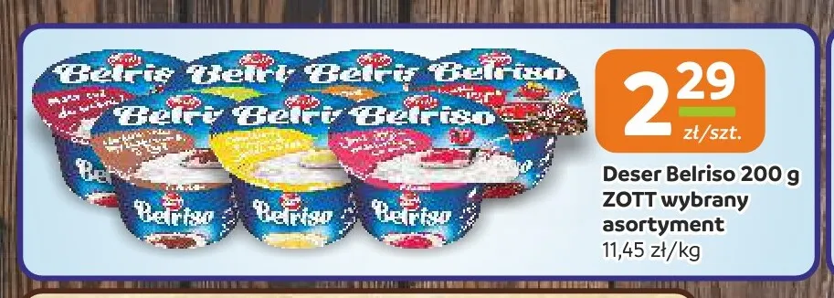 Deser Belriso Zott promocja w Społem Częstochowa