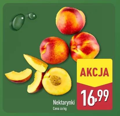 Nektarynki promocja w Aldi