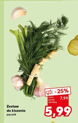 Zestaw do kiszenia promocja w Kaufland