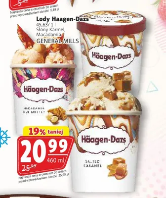 Lody Macadamia Haagen-Dazs promocja w Prim Market