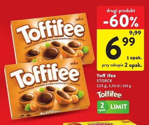 Czekoladki Toffifee promocja w Intermarche