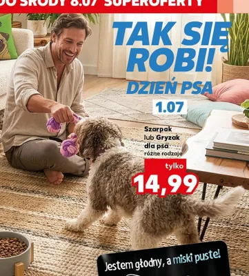 Szarpak dla psa promocja w Kaufland