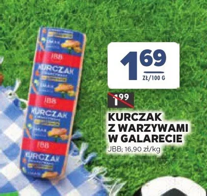 Kurczak z warzywami w galarecie JBB promocja w Stokrotka