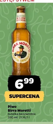 Piwo Birra Moretti promocja w Netto