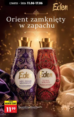 Koncentrat do płukania Eden Abu Dhabi Midnight promocja w Biedronka