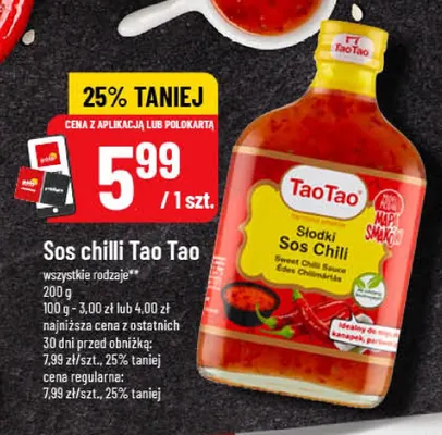 Sos chilli słodki TaoTao promocja w POLOmarket