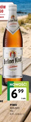 Piwo Berliner Kindl Jubiläums Pilsener promocja w Intermarche
